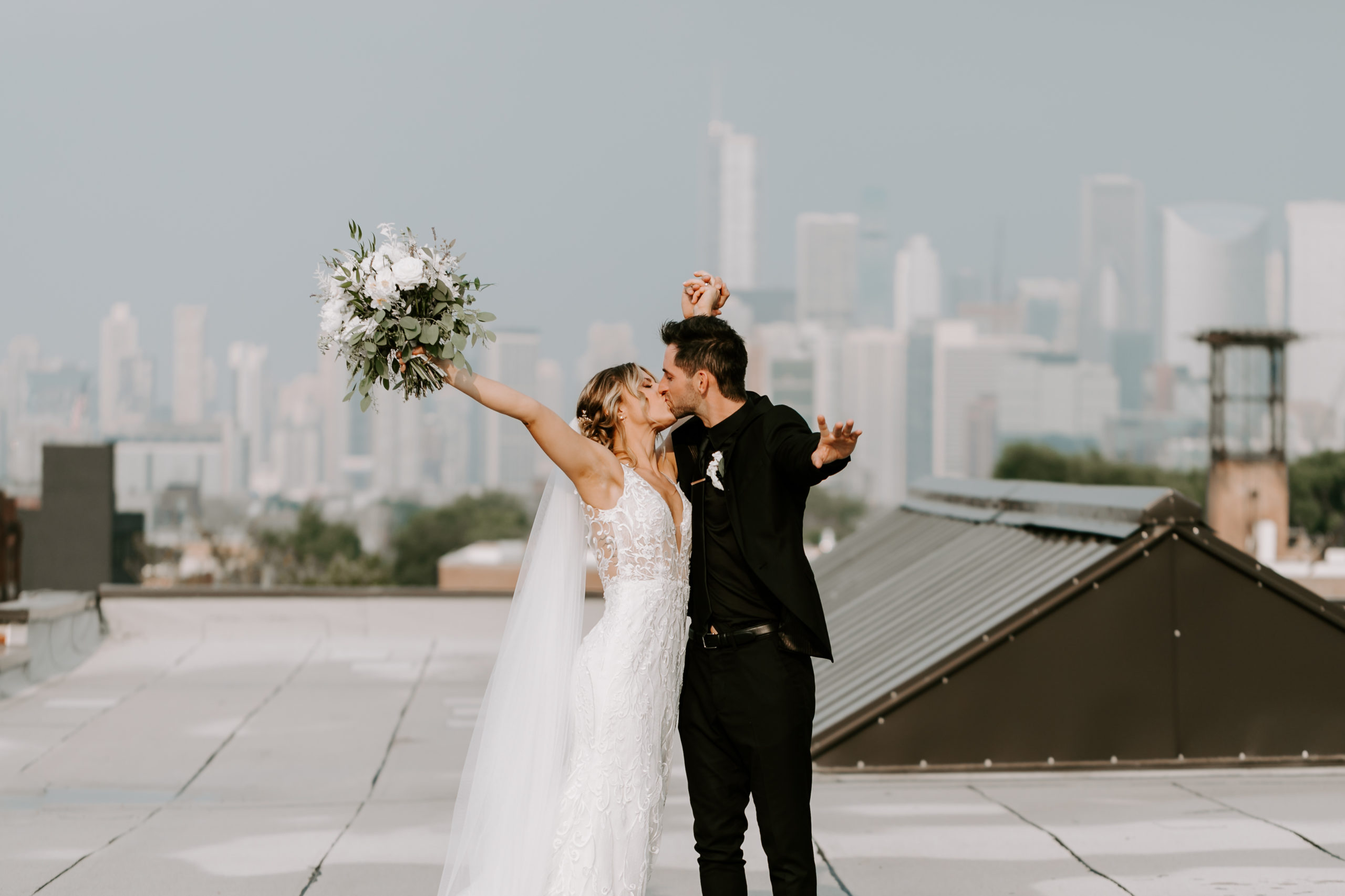 Chicago Rooftop Wedding