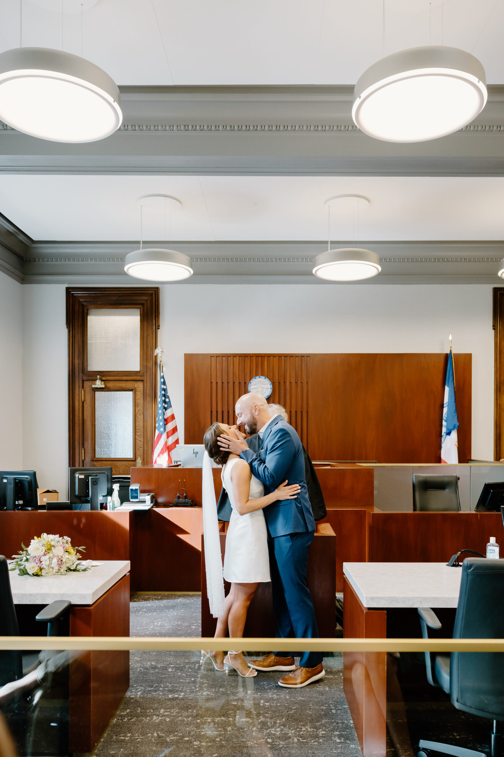 Miller Iowa Courthouse Elopement